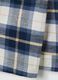 Multicolour check shirt for boys in pure cotton regular fit_3