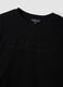 Black pure cotton short-sleeve T-shirt_1