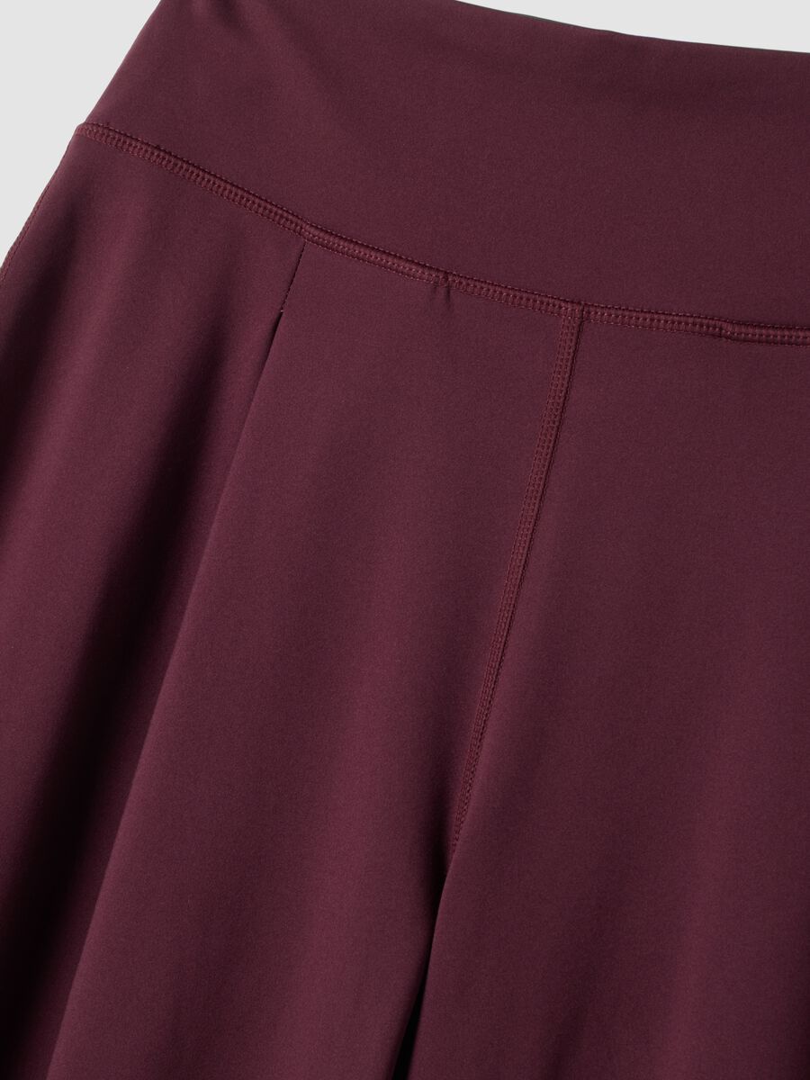 Purple wide-leg stretch sports trousers ALTAVIA STUDIO_6