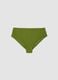 Green stretch fabric bikini bottoms_4