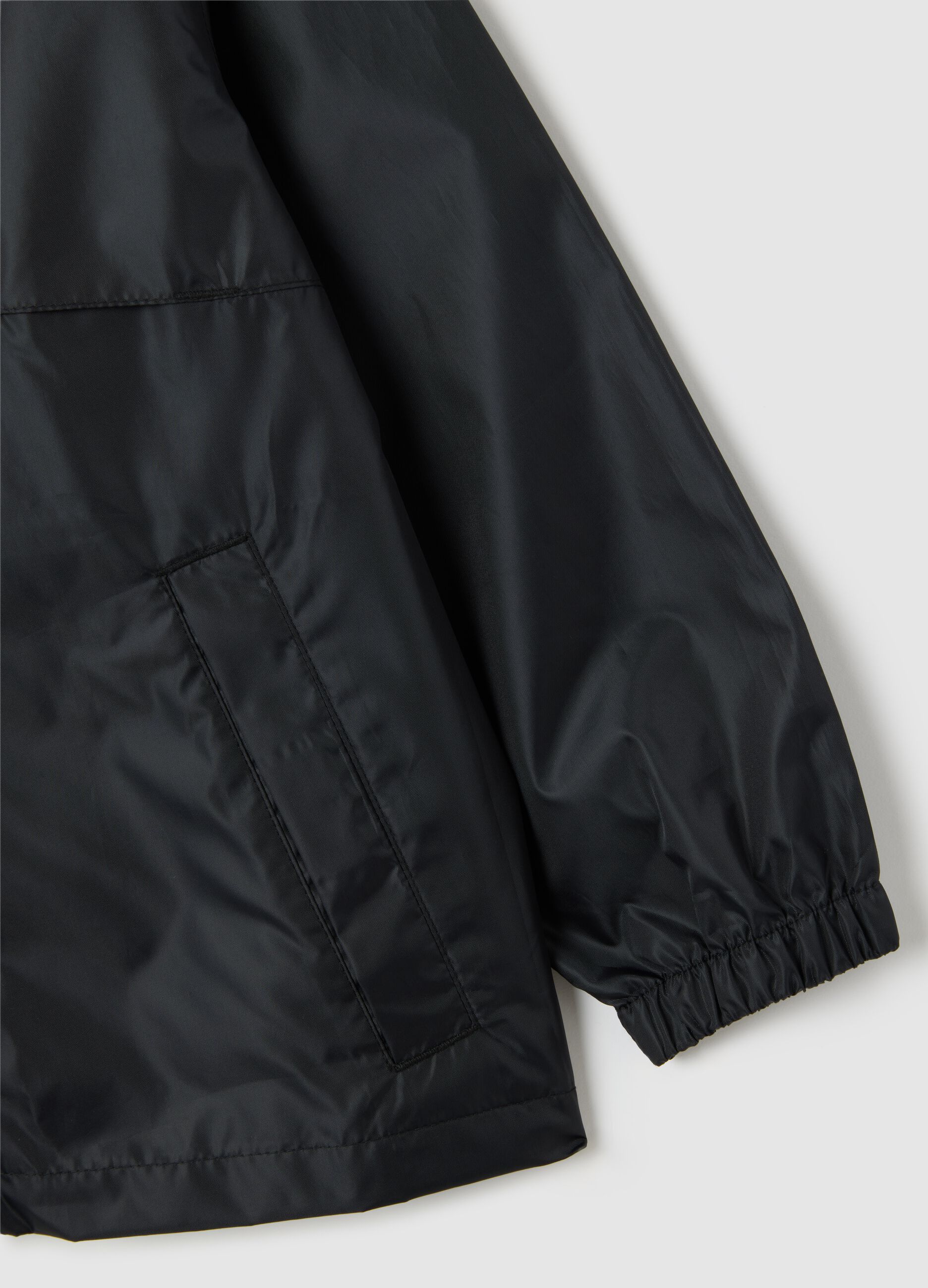 Girls' black jacket regular fit