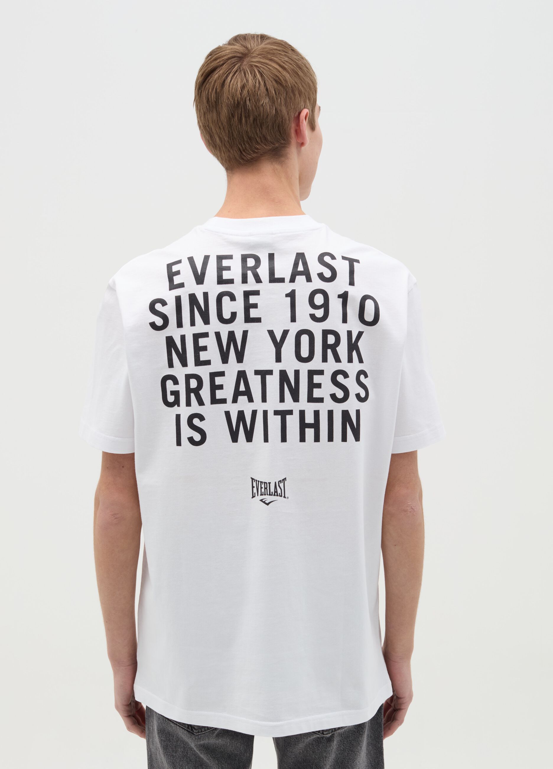 Cotton T-shirt with print