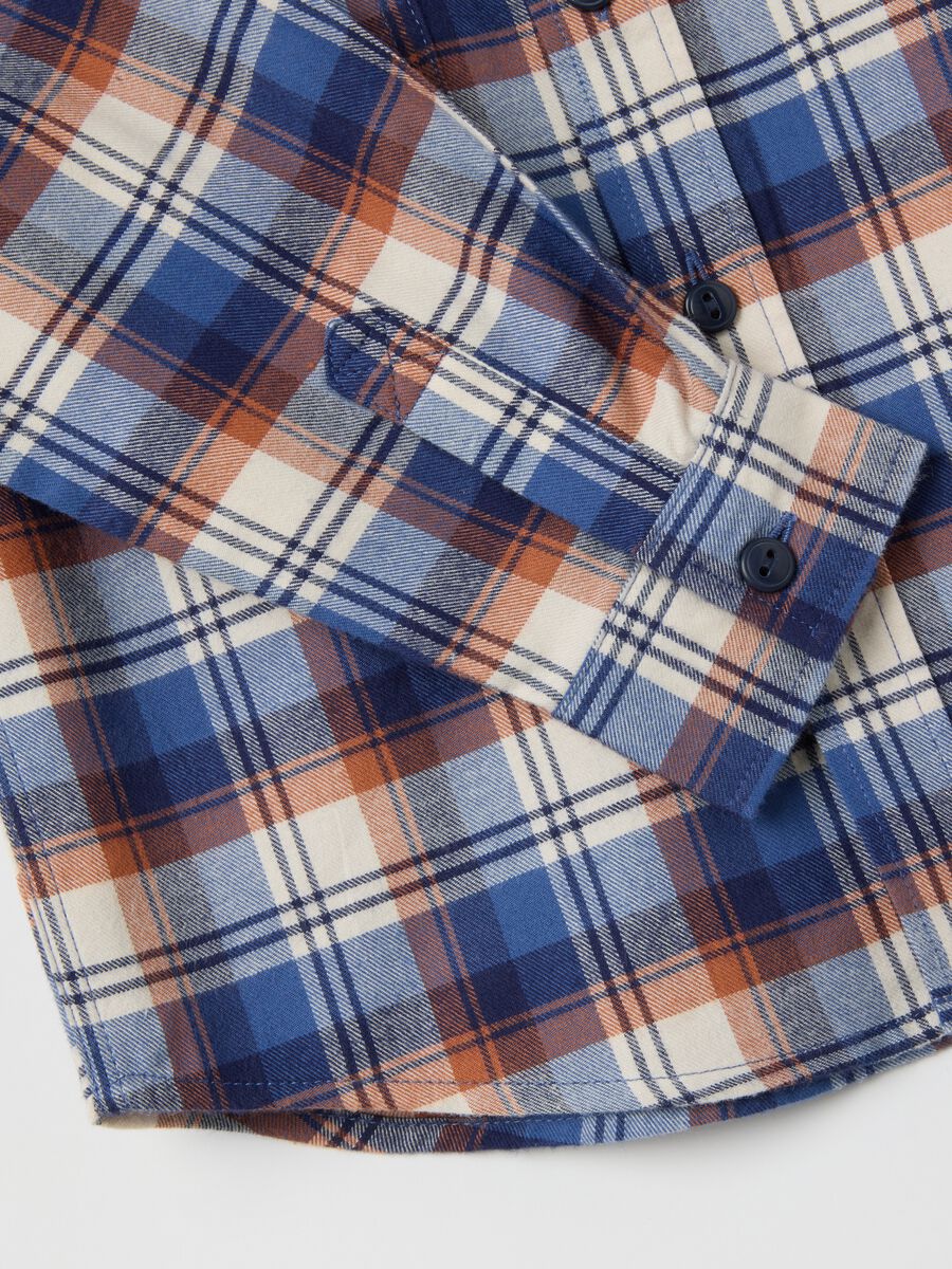 Boys' multicolour pure cotton shirt regular fit_2