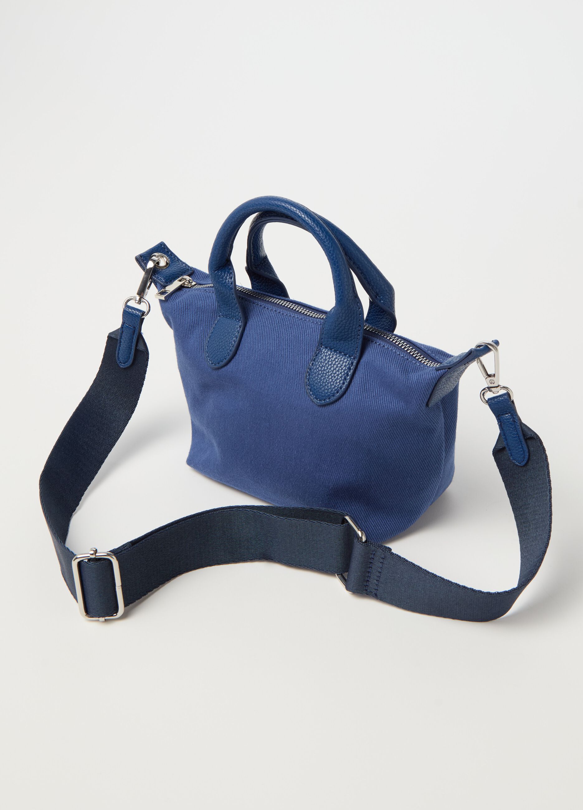 Mini shopper with strap