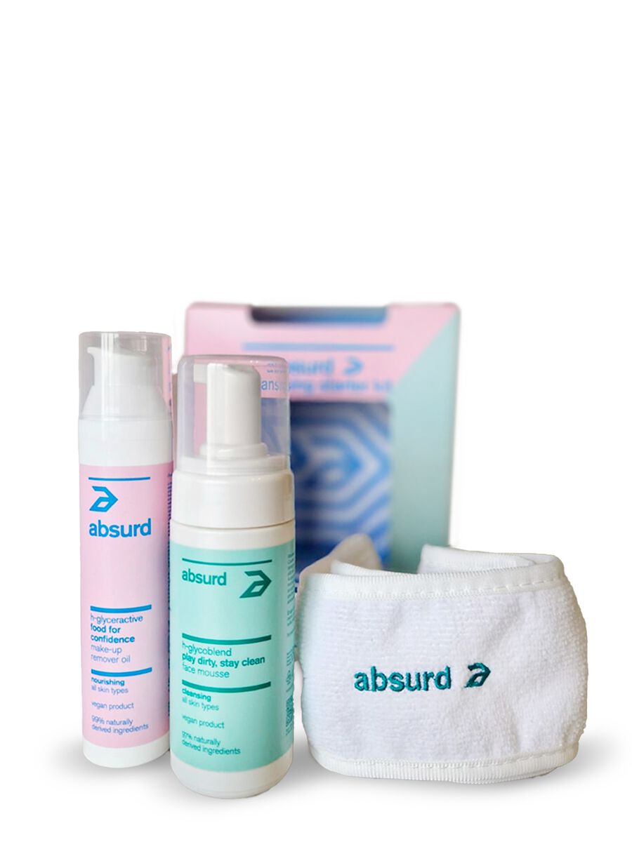 Duo Detergenza: Olio gel struccante e nutriente e Mousse detergente viso Play Dirty Stay Clean_0