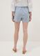 Regular-fit multicolour striped pure cotton shorts_2