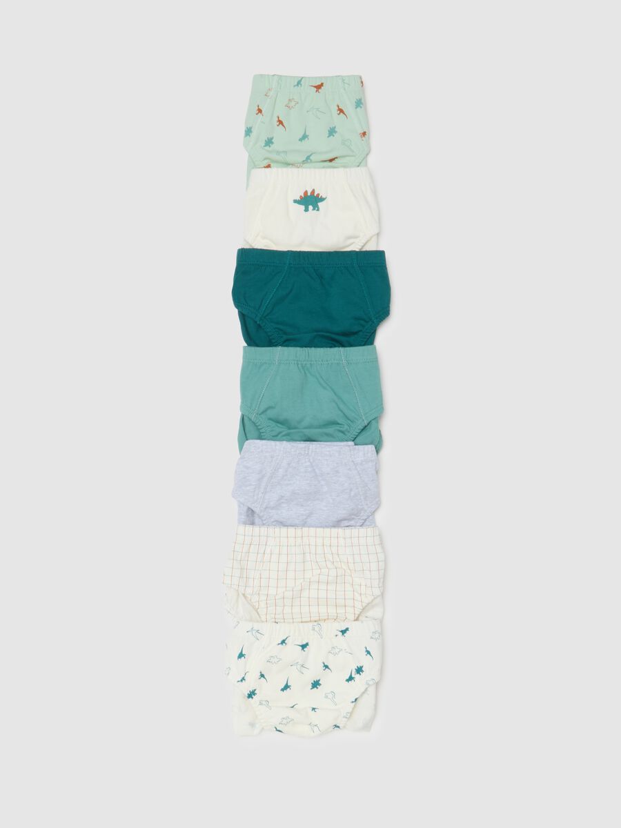 Set multipack mutandine da bambino in puro cotone multicolor_2
