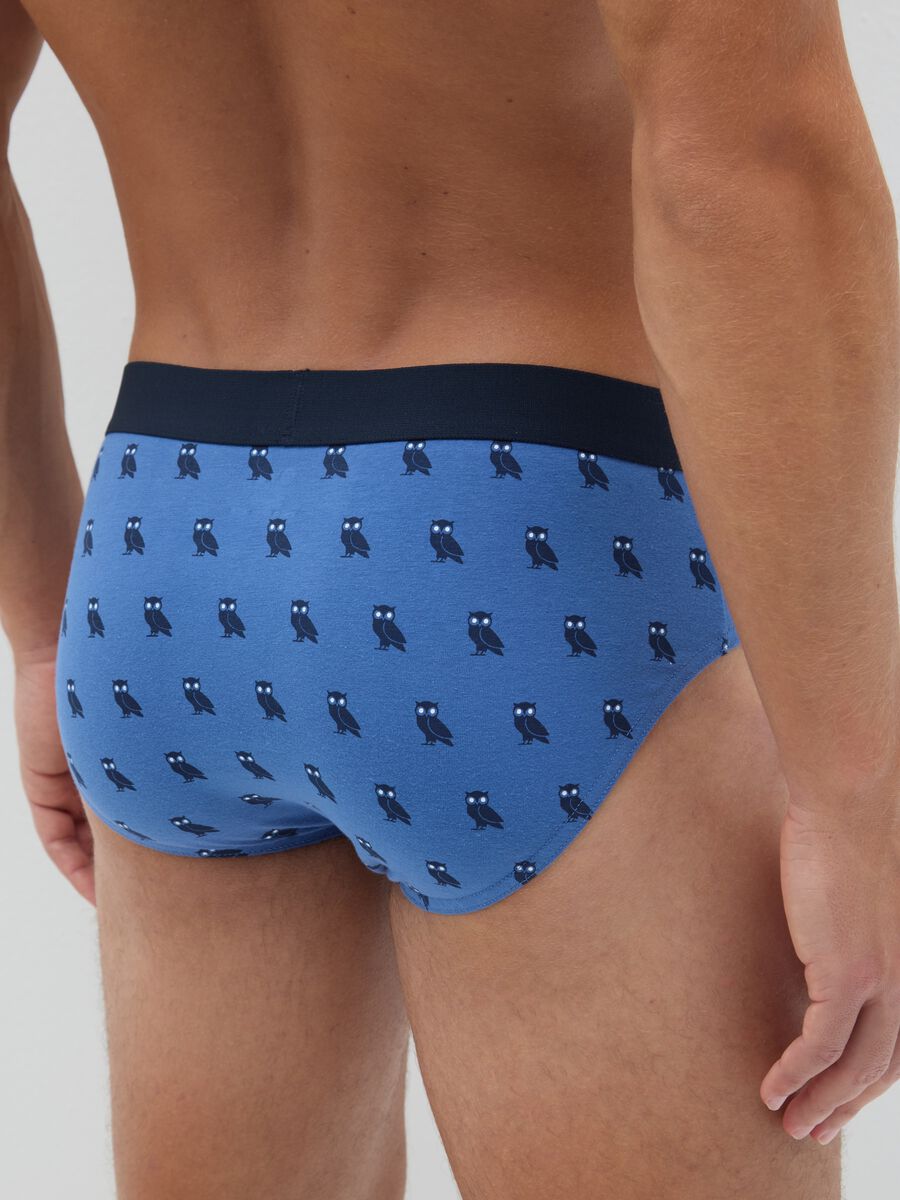 Multicolor stretch cotton tripack briefs_2