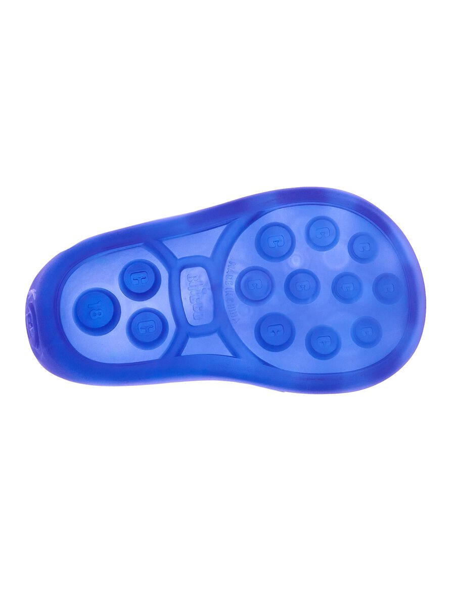 Girls' blue sandals with adjustable closure_2