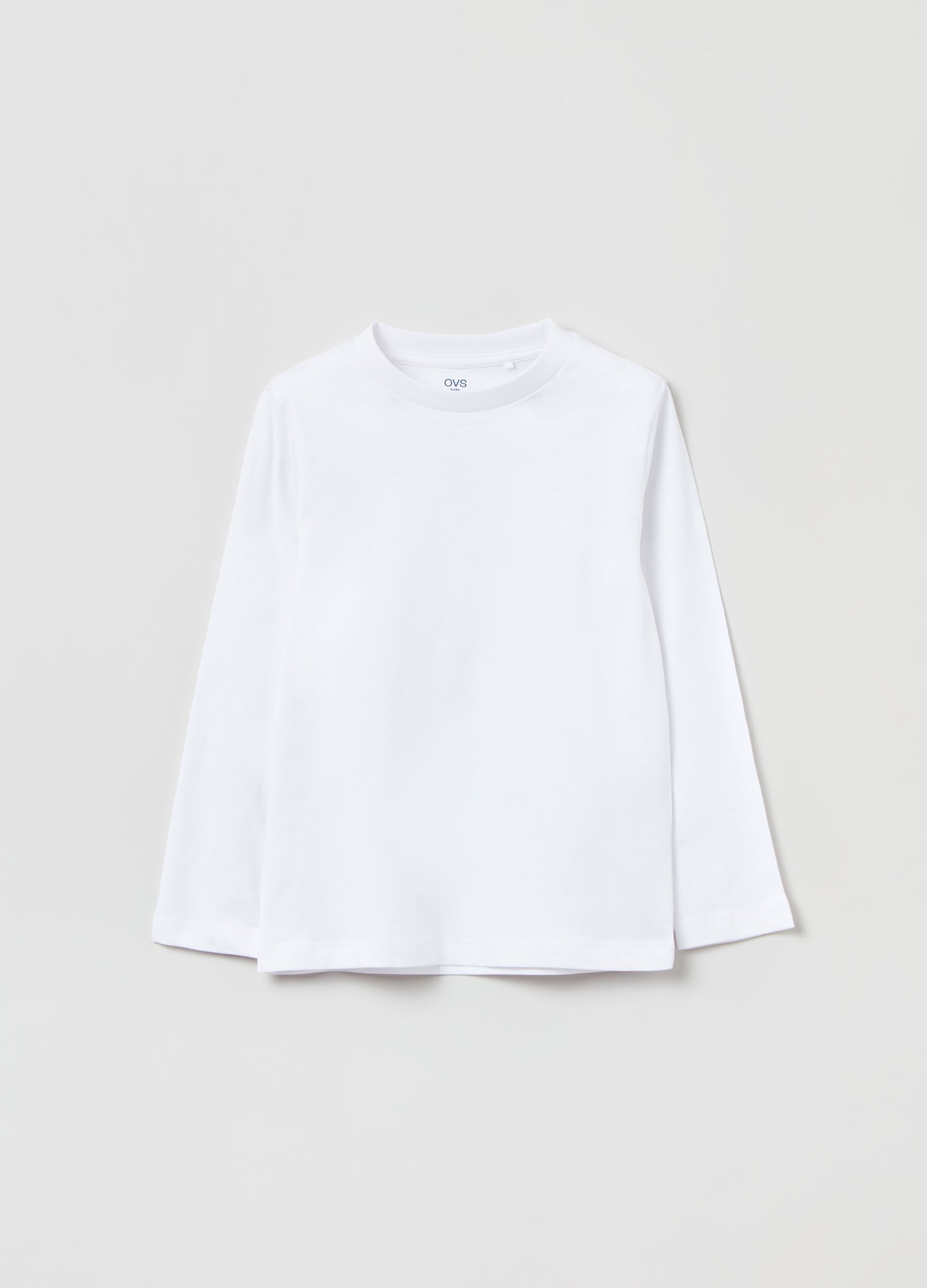 T-shirt a maniche lunghe in cotone _0