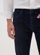 Pure Cotton Blue Regular Fit Jeans_4