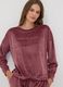 Pink stretch pyjama sweatshirt with star print_2