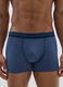 Tripack of stretch cotton blue regular fit boxers_1