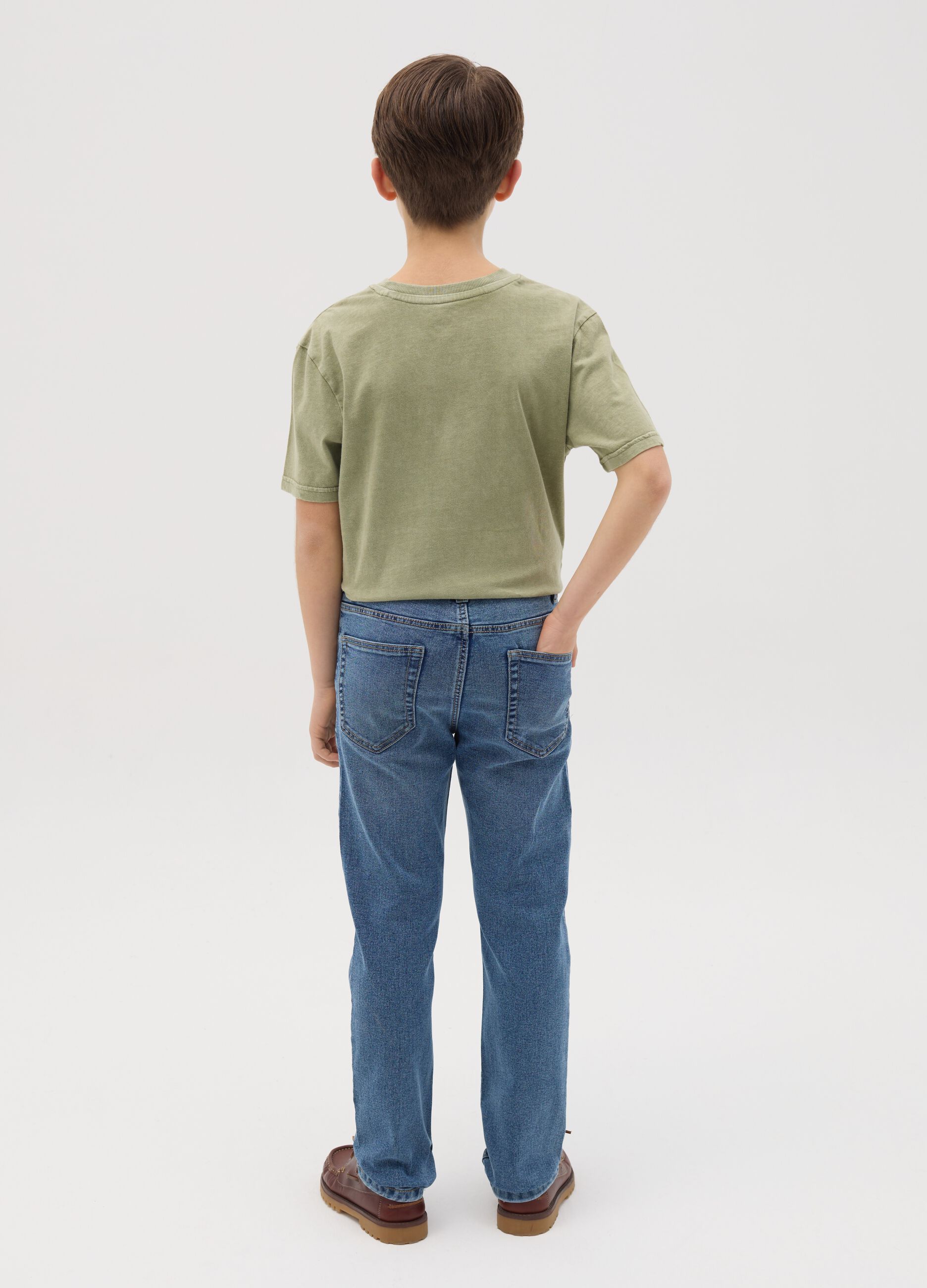 Regular-fit jeans with five pockets