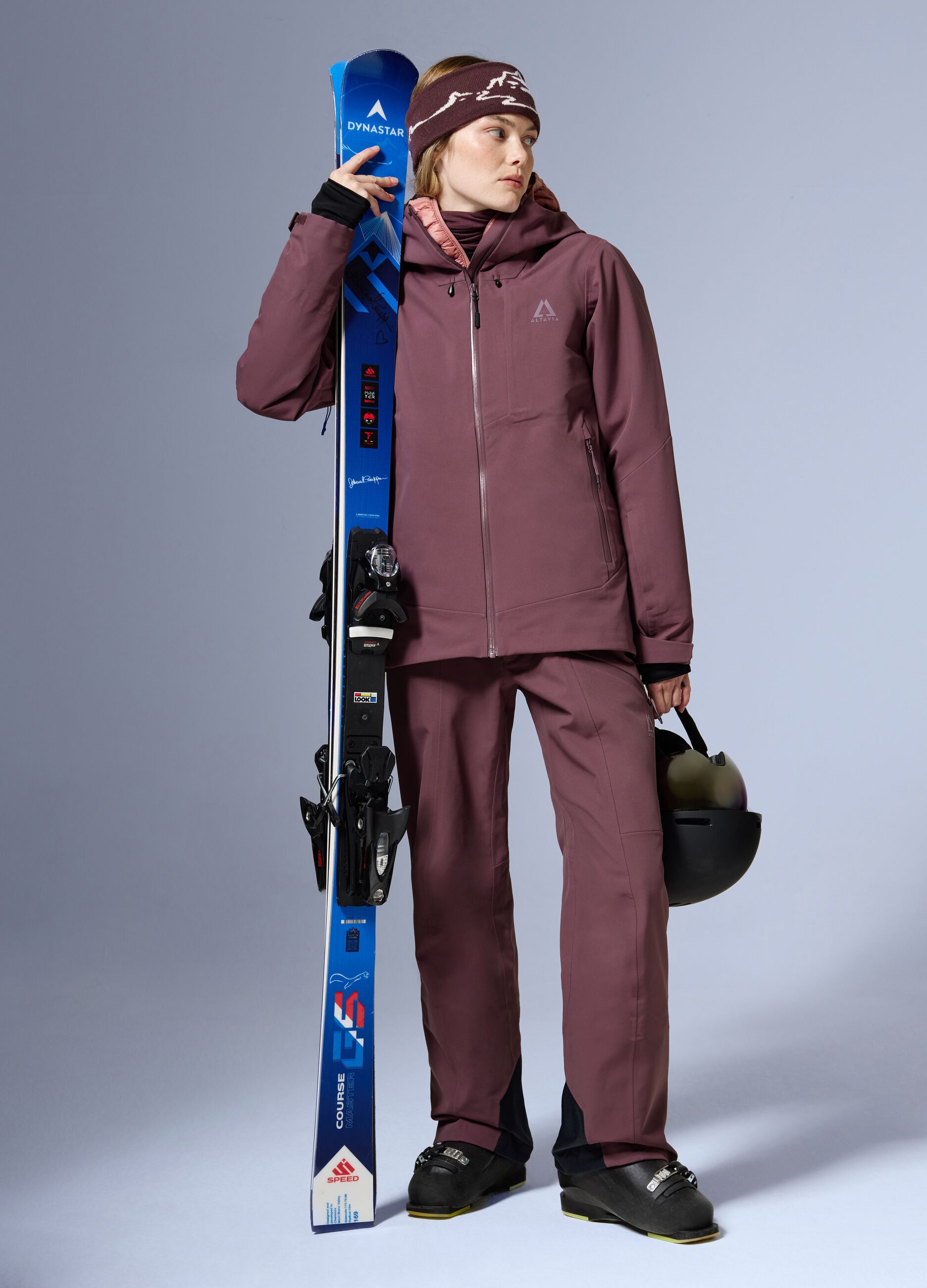 ALTAVIA SHELL TROUSERS WITH DEBORAH COMPAGNONI