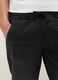 Regular fit black denim jeans with elastic waistband_3