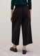 Regular Fit Black Velvet Trousers_2