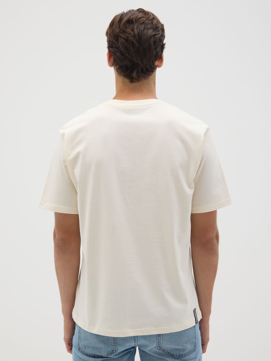 Beige Pure Cotton Relaxed Fit T-Shirt_2