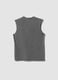 Grey pure cotton vest top_4