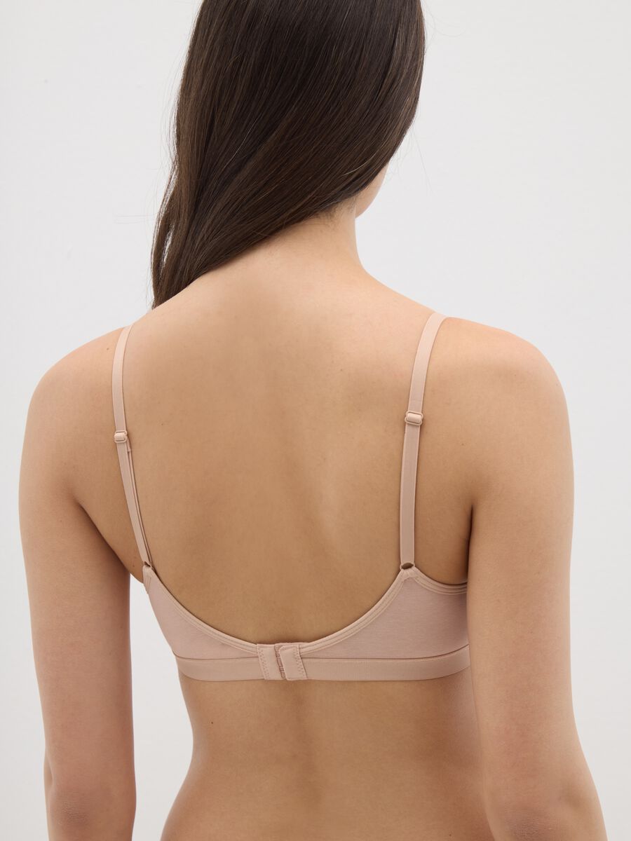 Nude padded full-coverage bra_4