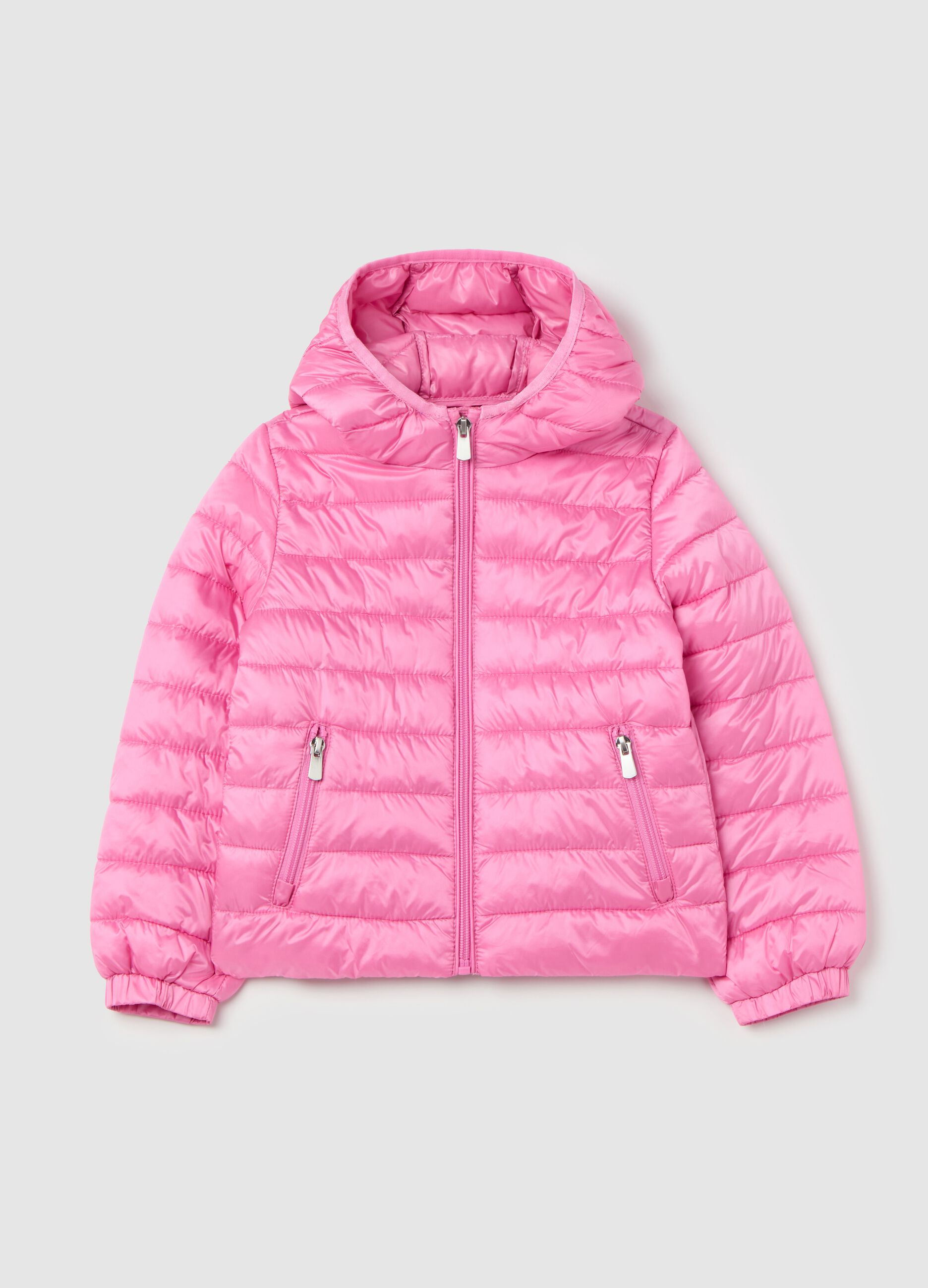 Ultralight down jacket with hood
