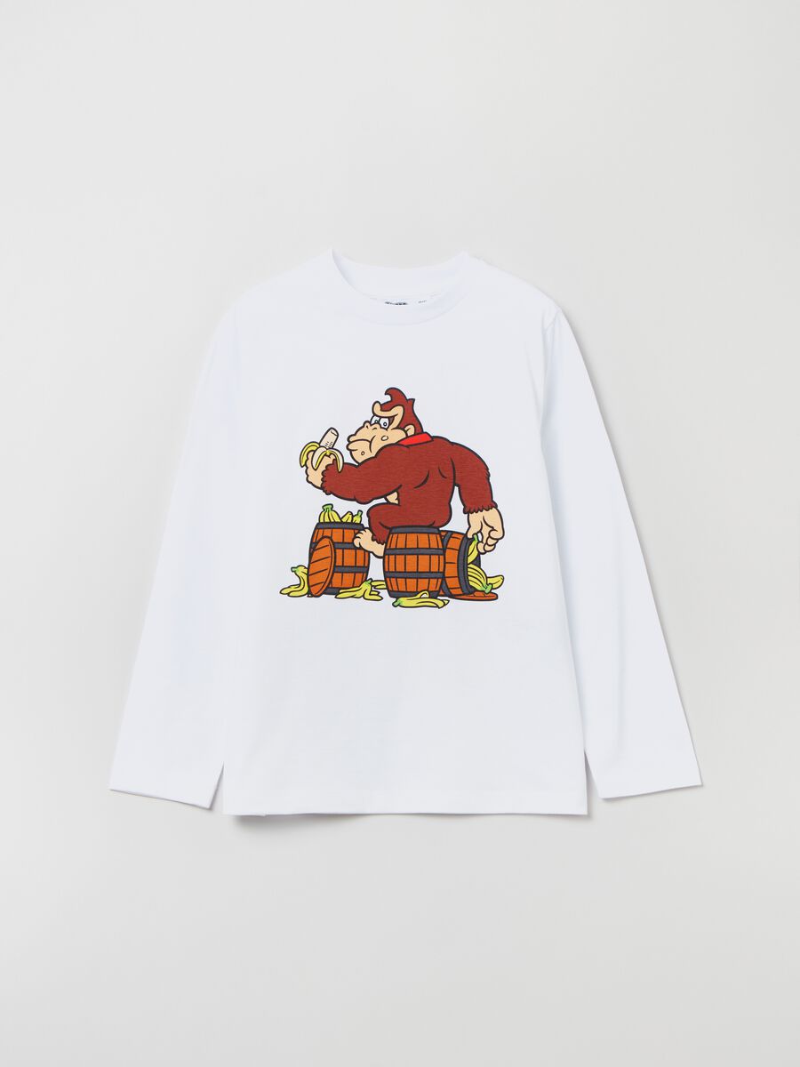 T-shirt maniche lunghe stampa Super Mario™_0