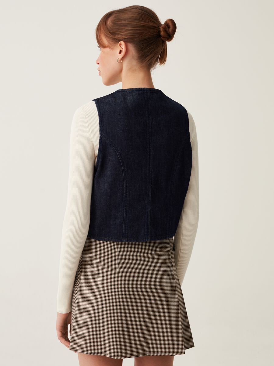 Gilet in denim_2