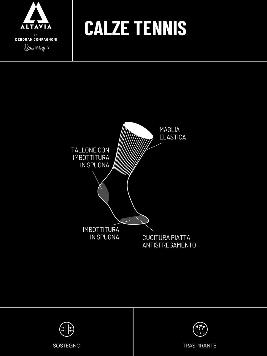 Tie-dye effect tennis socks ALTAVIA WITH DEBORAH COMPAGNONI_3