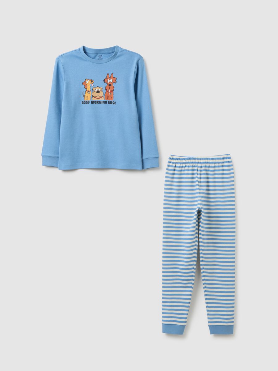 Children's pyjamas in pure cotton multicolour regular fit_0