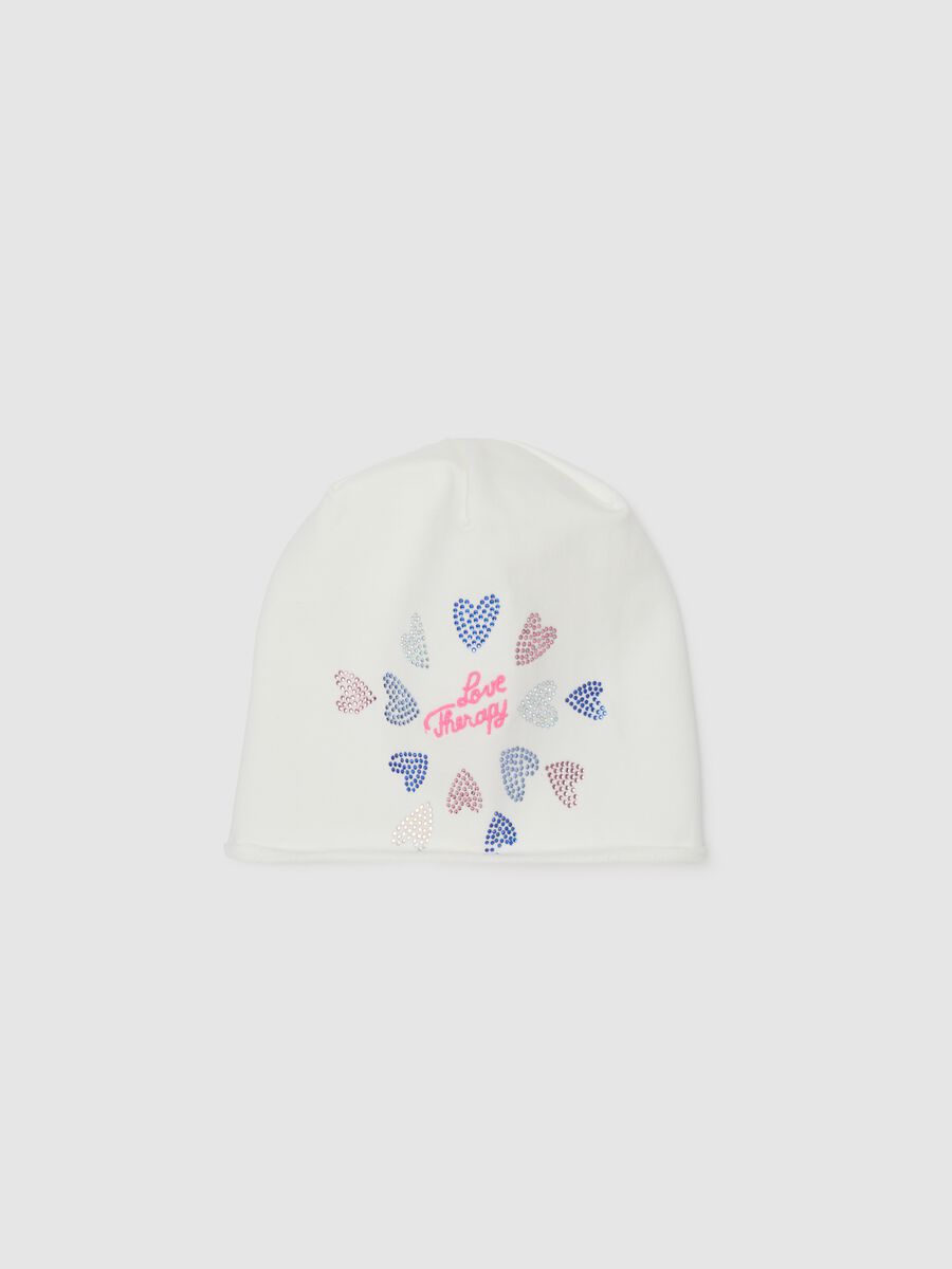 White Stretchable Hat_0