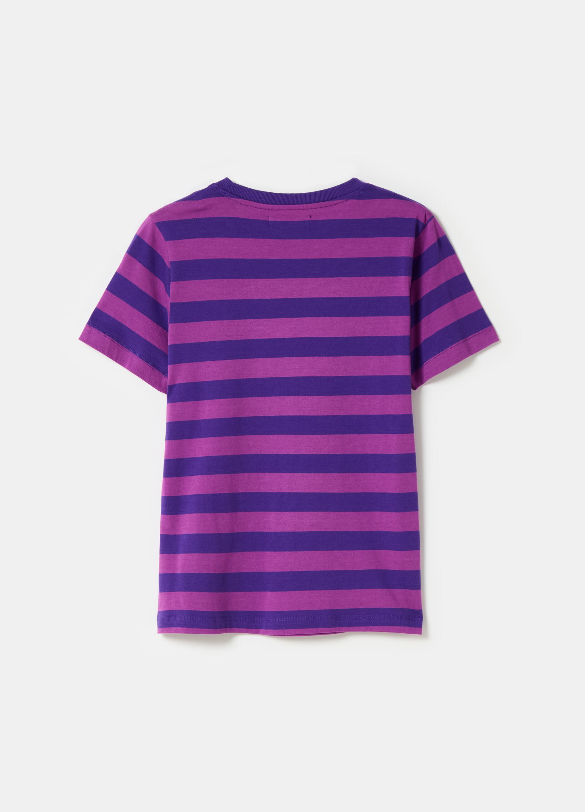 T-shirt in cotone a righe