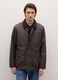 Brown padded jacket with zip and buttons_2