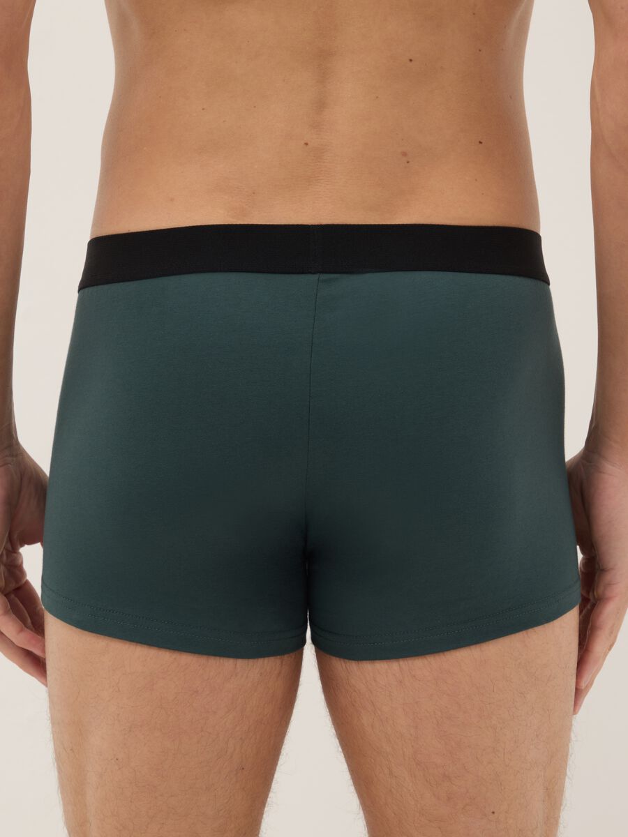 Tripack of multicoloured stretch cotton boxers regular fit_2