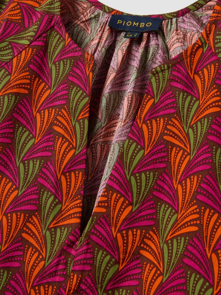 Multicolour pure cotton shirt_5