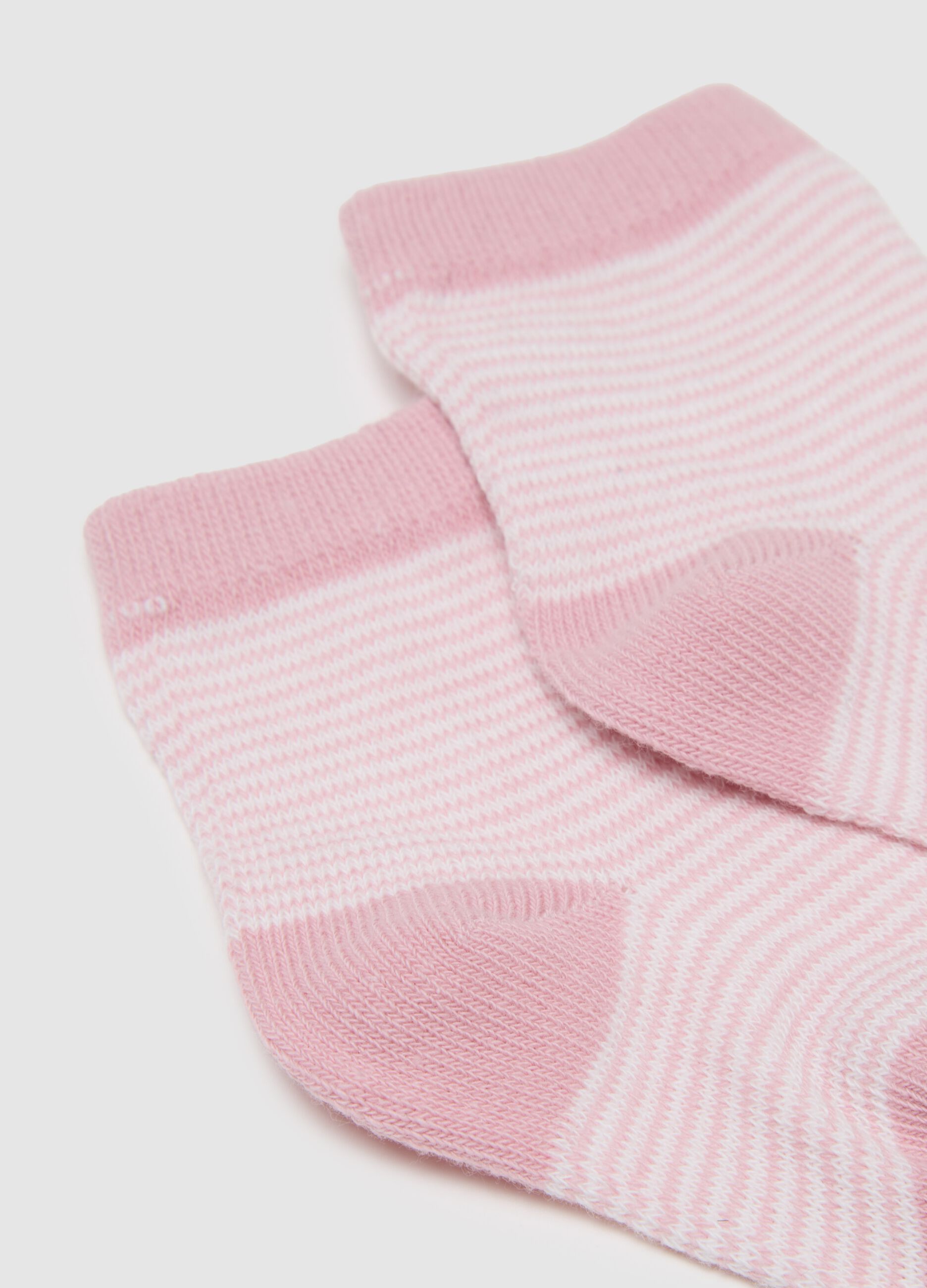 Set di calzini da bambina in cotone multicolor elasticizzato