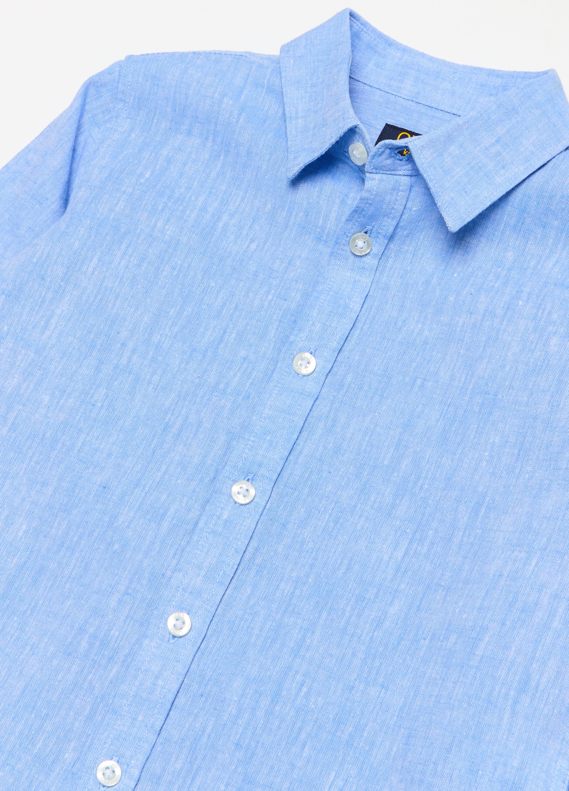 Linen and cotton shirt