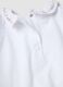 White organic cotton baby bodysuit with ruffled collar_3