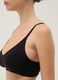 Black Seamless Bra with Removable Padding_3