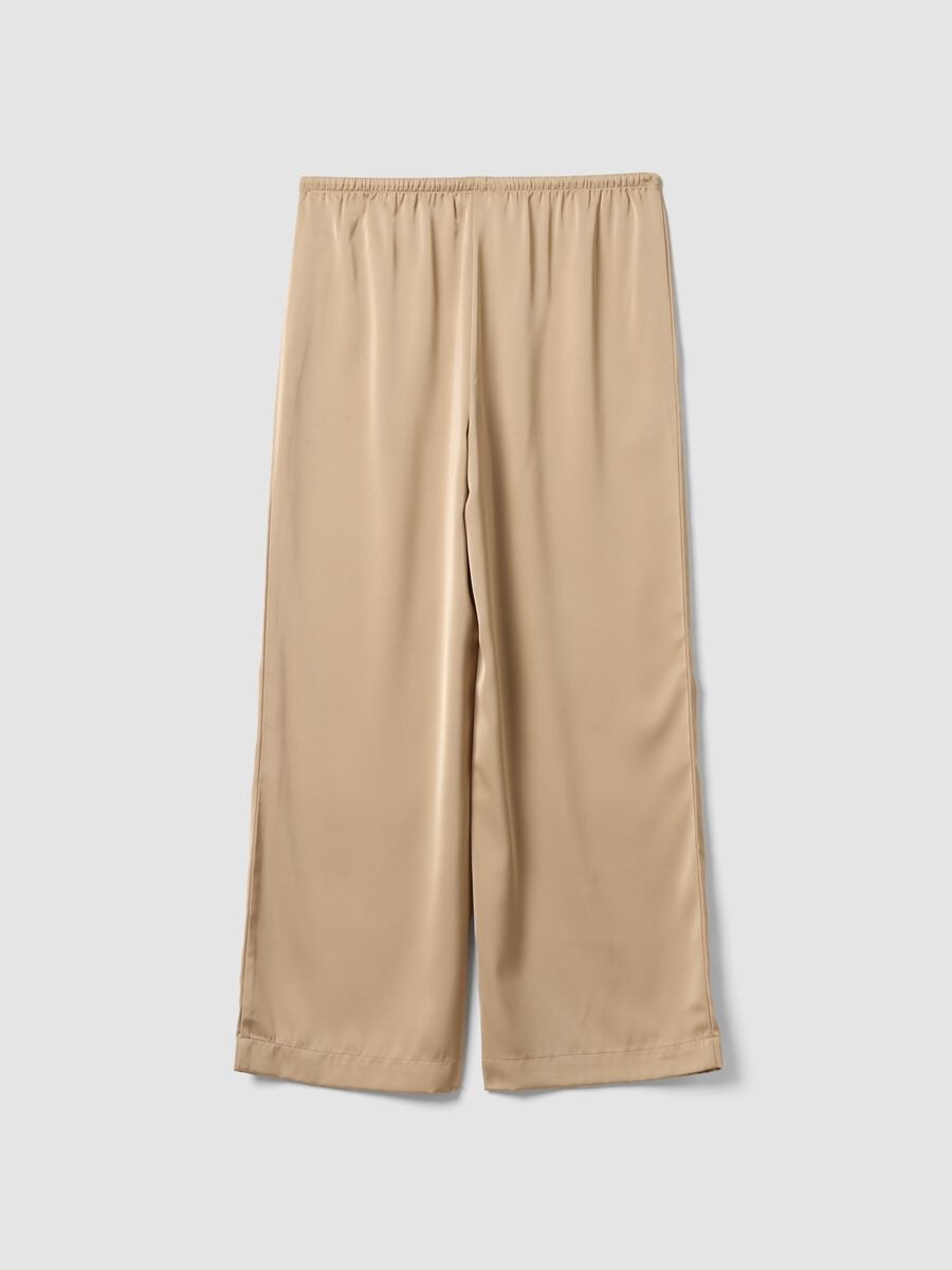 Beige wide-leg trousers with regular waist_5