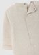 Baby's beige pure cotton romper_3