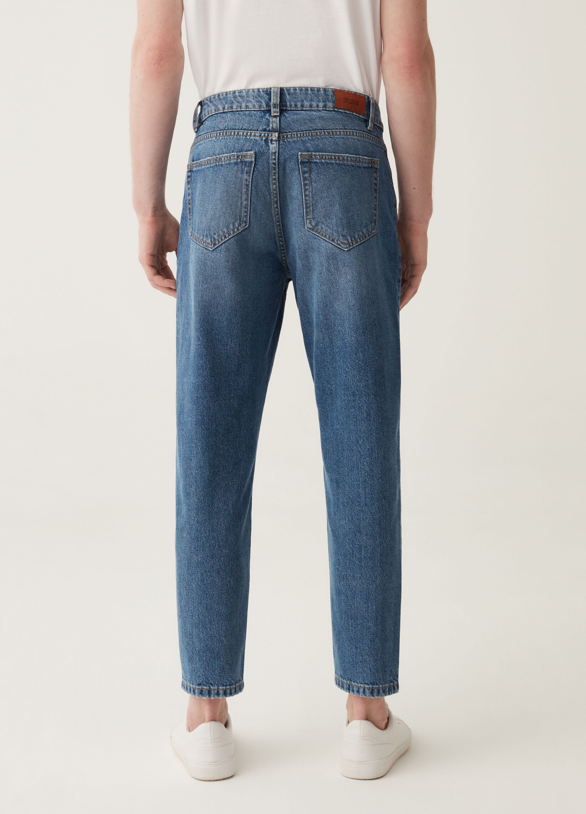 Jeans relaxed fit cinque tasche