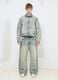 Vintage Light Blue Padded Denim Jacket_2