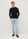 Regular fit blue jeans in pure cotton_0