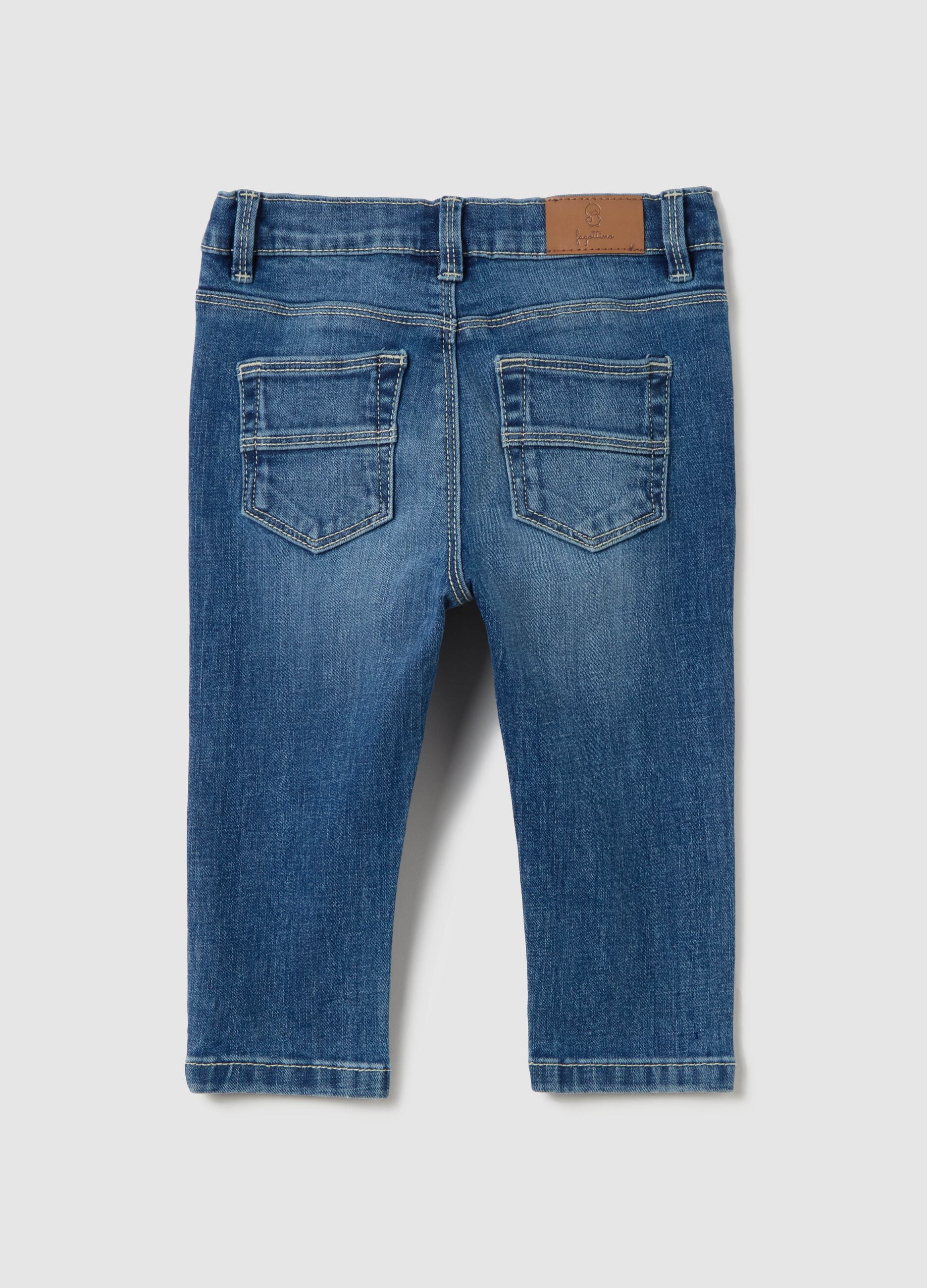 Regular-fit jeans with five pockets