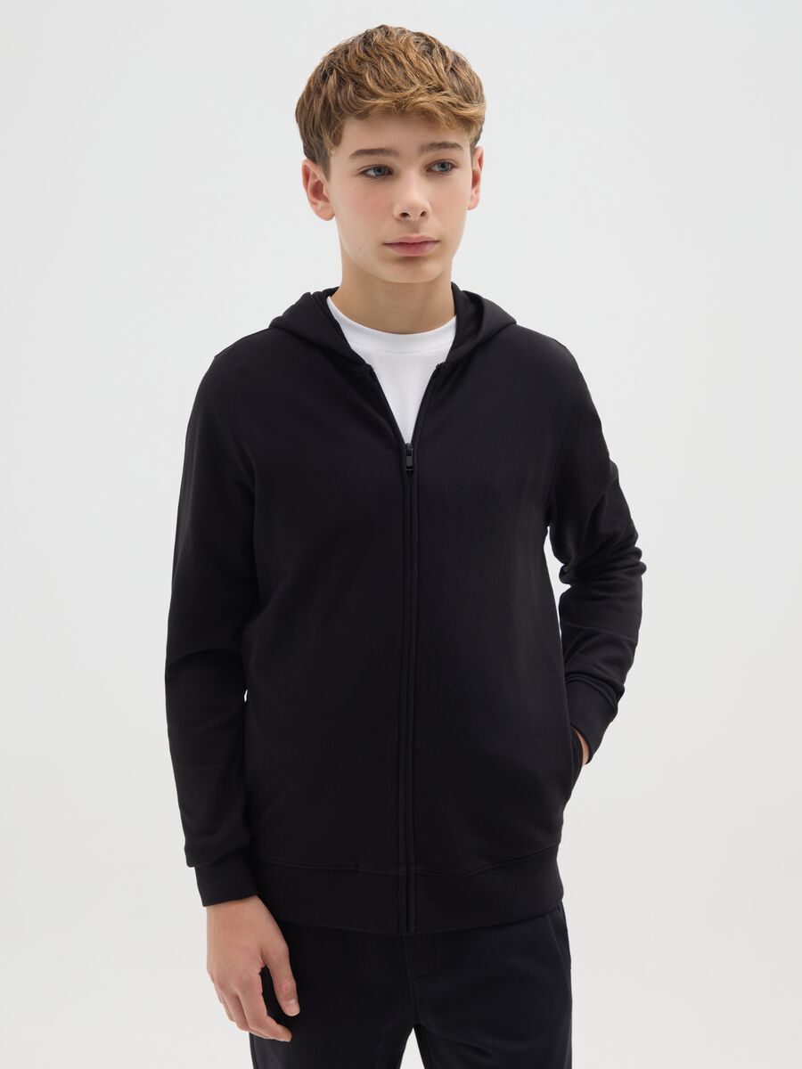Black Hoodie for Boys_0