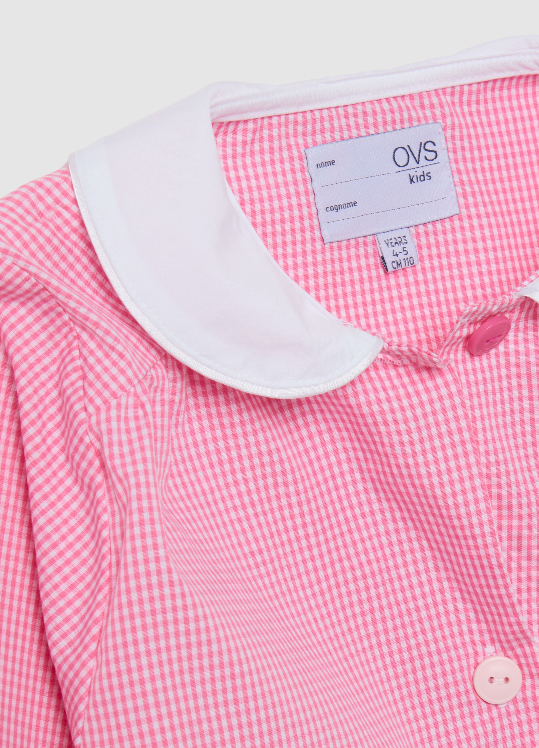 Bipack grembiuli scolastici da bambina con fantasia vichy