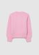 Girls' pink regular fit knitted cardigan_4