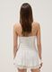 White stretch cotton tank top_3