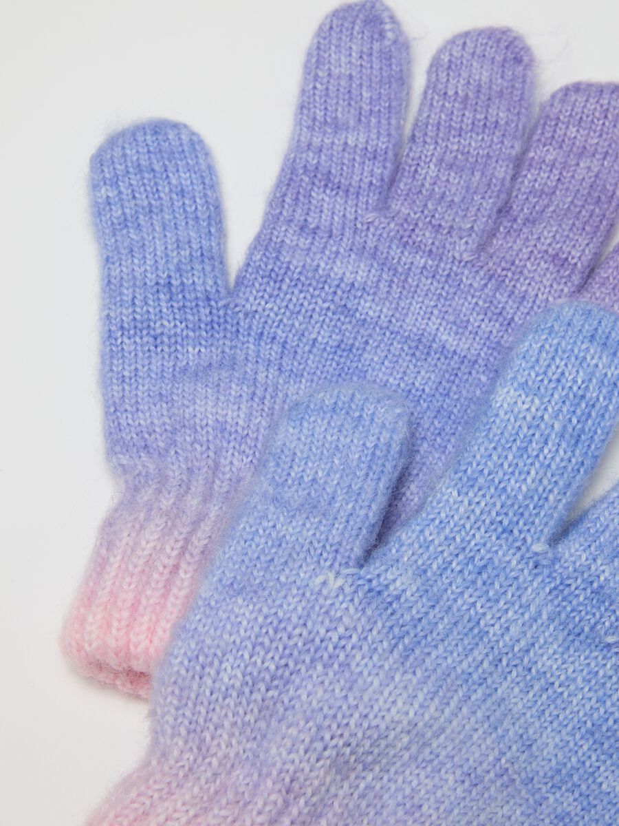 Multicolour Girls' Gloves_2