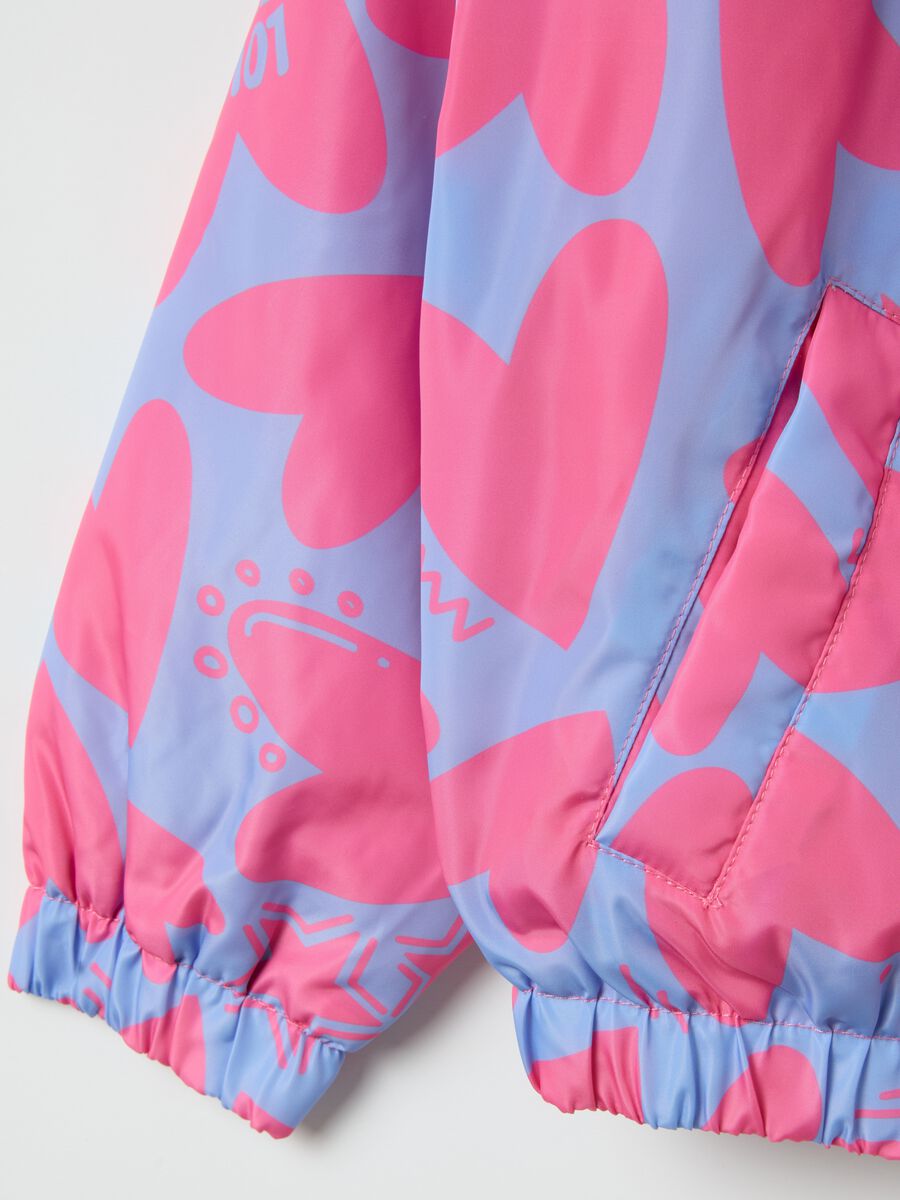 Multicolour regular fit girls' jacket_2